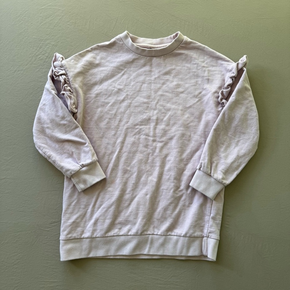 Influence Ruffle Shoulder Sweatshirt - Picture 2 of 8